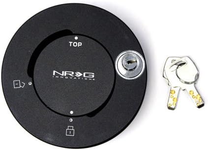 NRG Quick Hub Lock Matt Black Use with Quick Release Kit