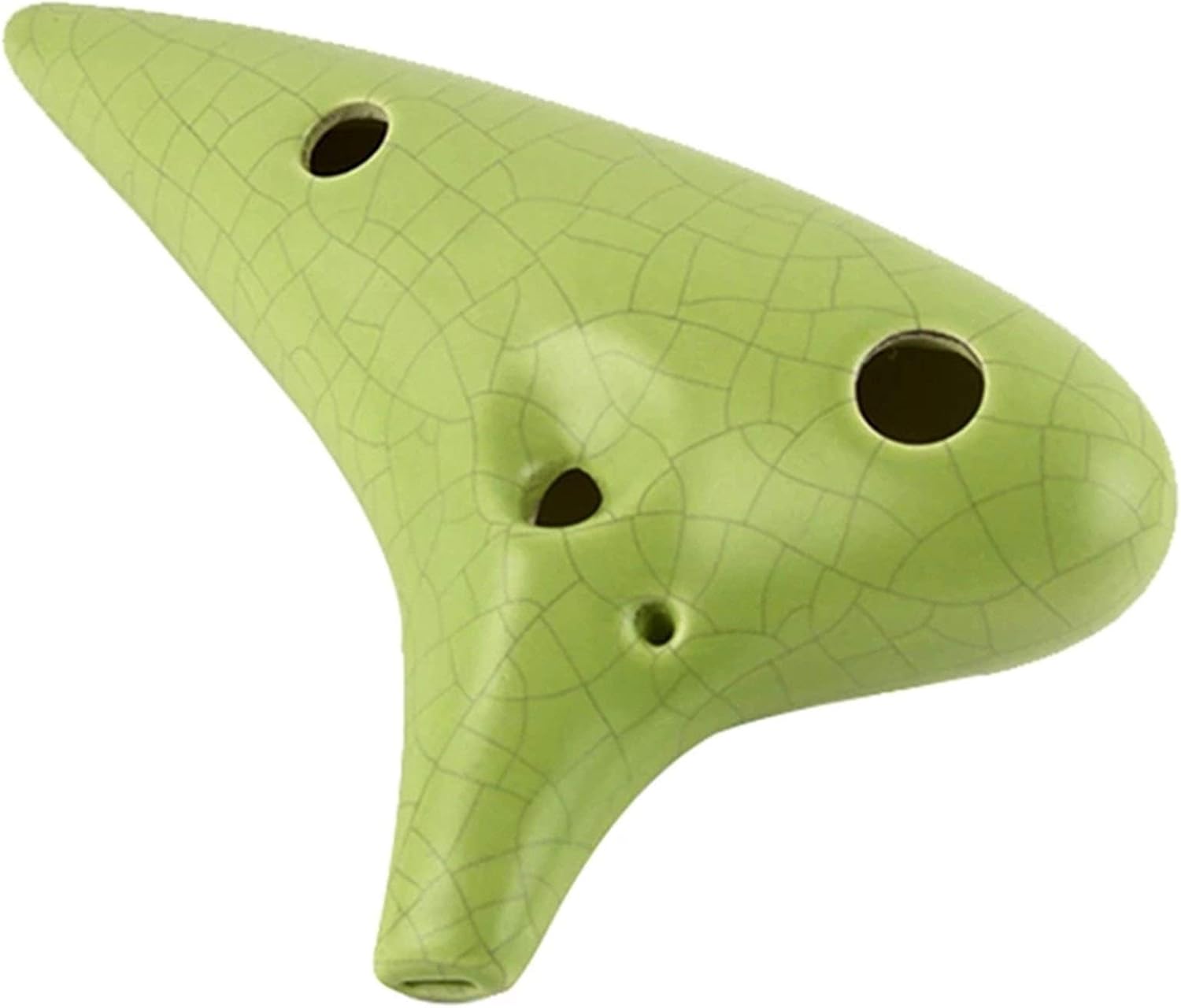 12 Holes Ocarina Alto C Tone Key Soprano G Musical Instruments Professional Wood Wind Instruments Music Lovers Instruments (Color : Soprano C Blue)