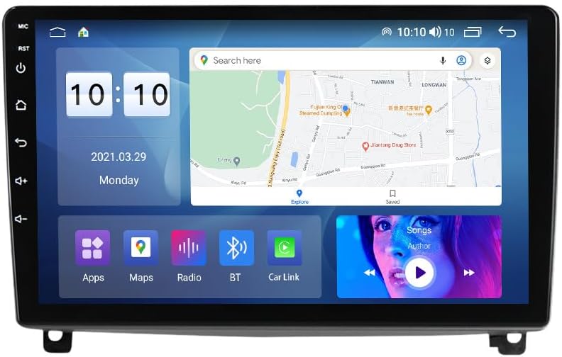 Generic Car Stereo Radio for Peugeot 407 2004-2011 2G RAM+32G ROM…