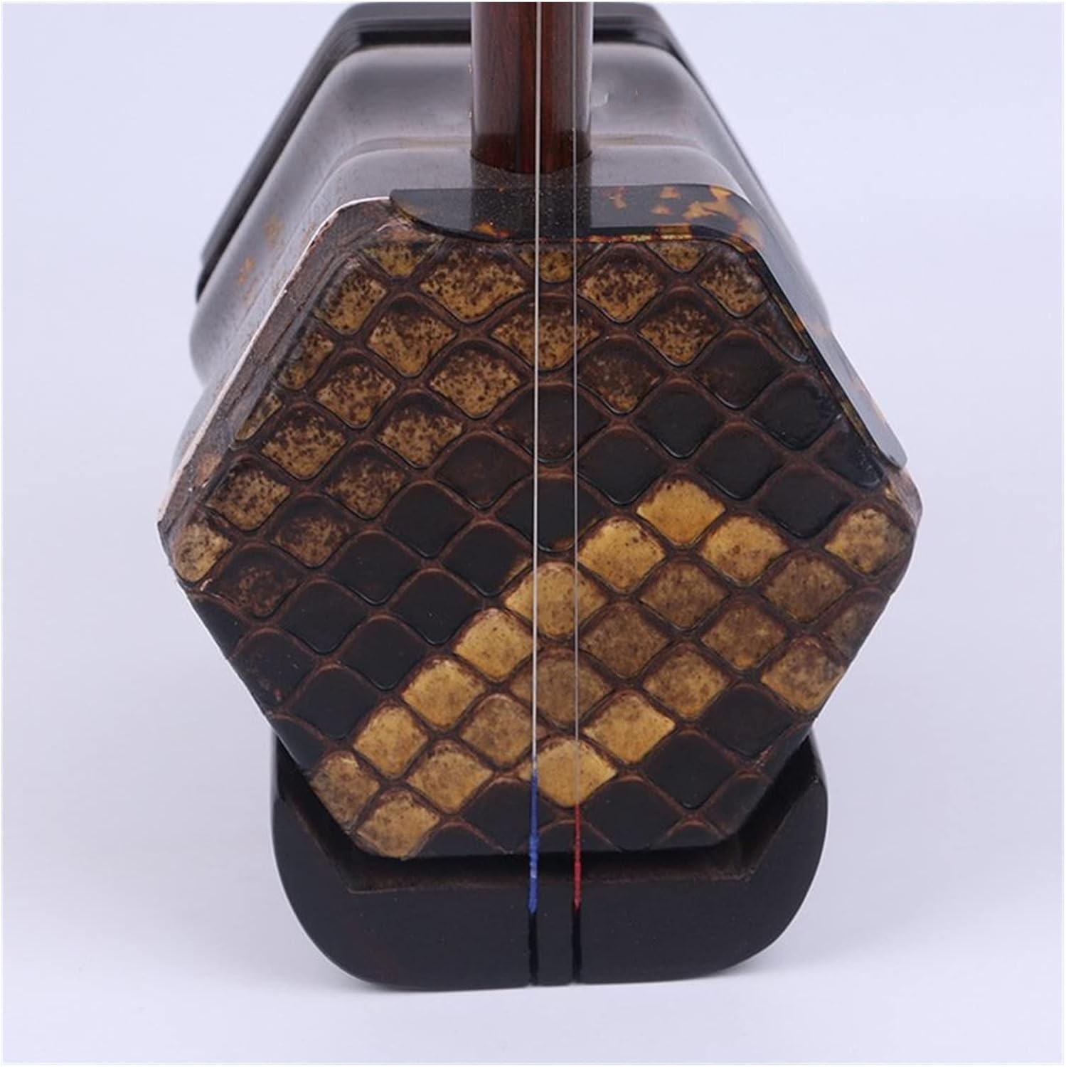 ZUZU 2-String Violin Old Mahogany Hexagonal Erhu Erhu National Musical Instrument Stringed Musical Instrument Beginners Erhu