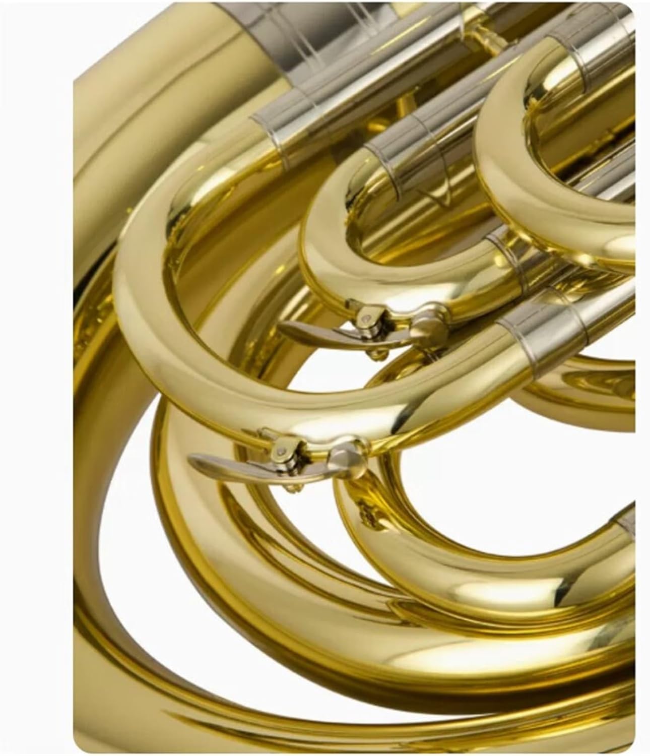 Beginner euphonium Four-key Trombone B Flat Key Beginner Playing Lacquered Brass Instrument