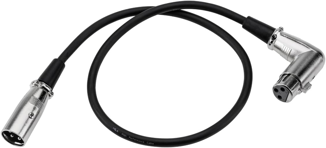 Sennheiser MKH416-P48U3 Condenser Super-Cardioid Shotgun Microphone With Zoom H4N PRO Digital Recorder, Right Angle XLR Cable for Camera Mic Kit