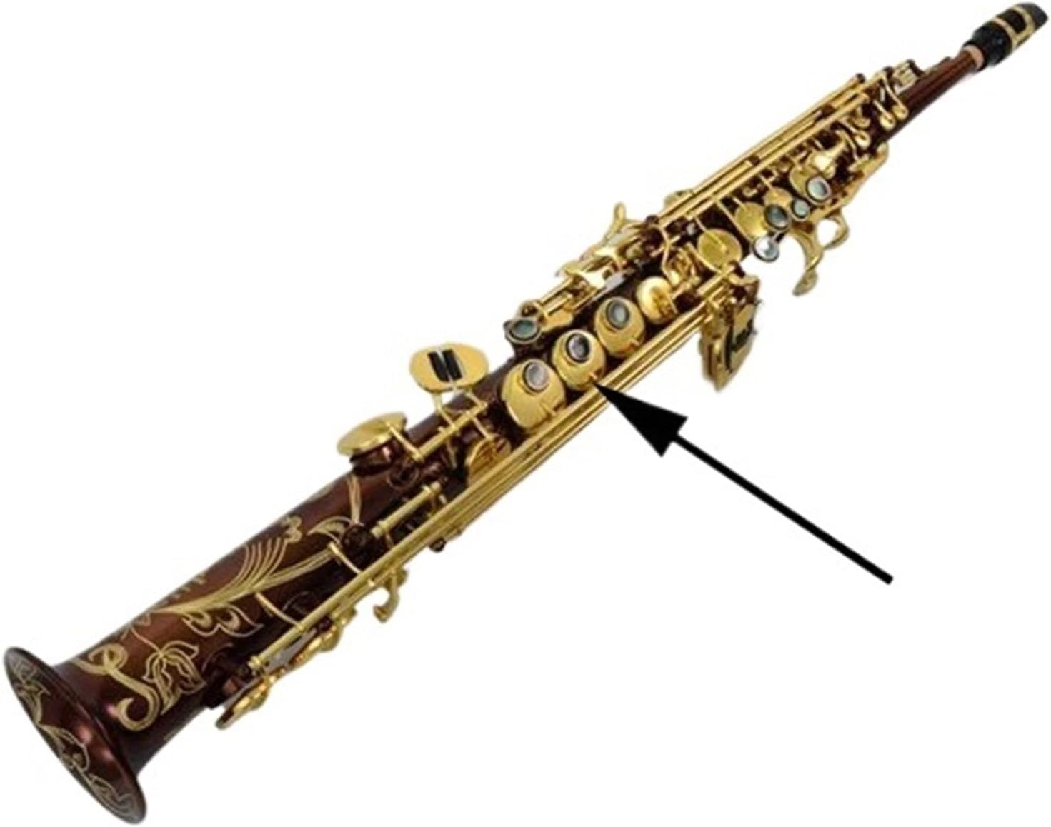 Saxophone for Beginners Saxophone Instrument Soprano B Flat Saxophone Woodwind Instrument Professional Beginner Saxophone