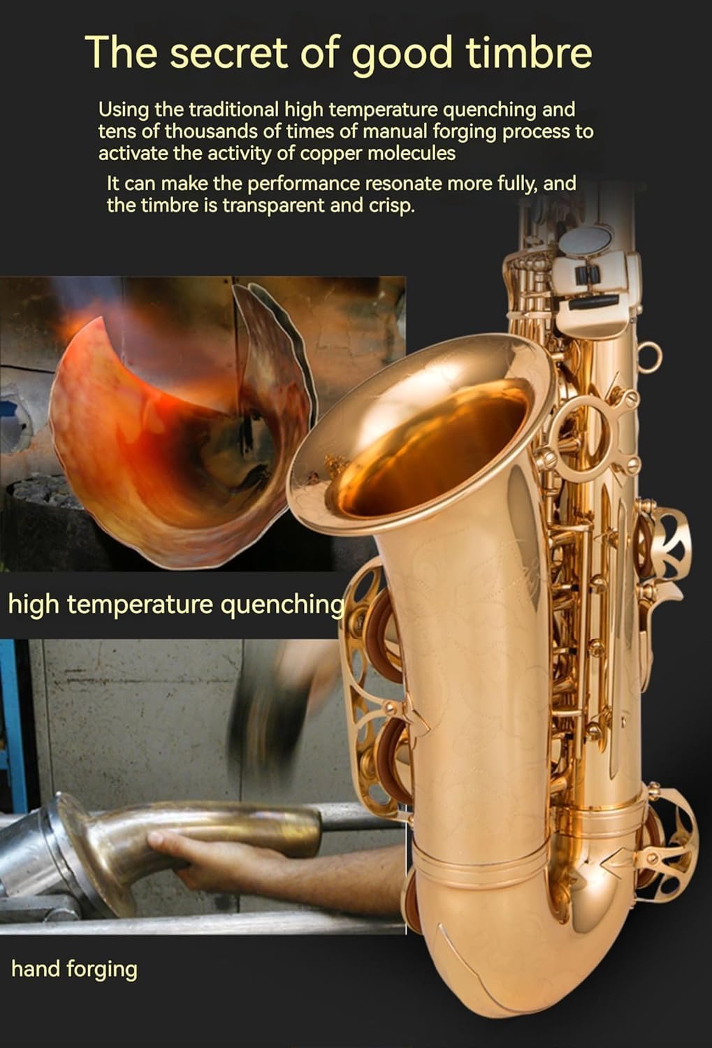 E flat alto saxophone beginners professional saxophone belt box, whistle, cleaning suit.