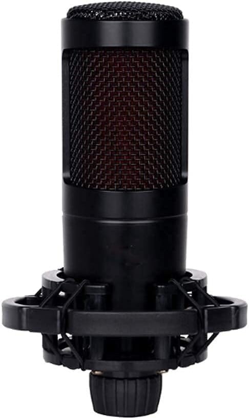 Recording Condenser Microphone, Host Microphone for Karaoke Studio Vocal Microphone