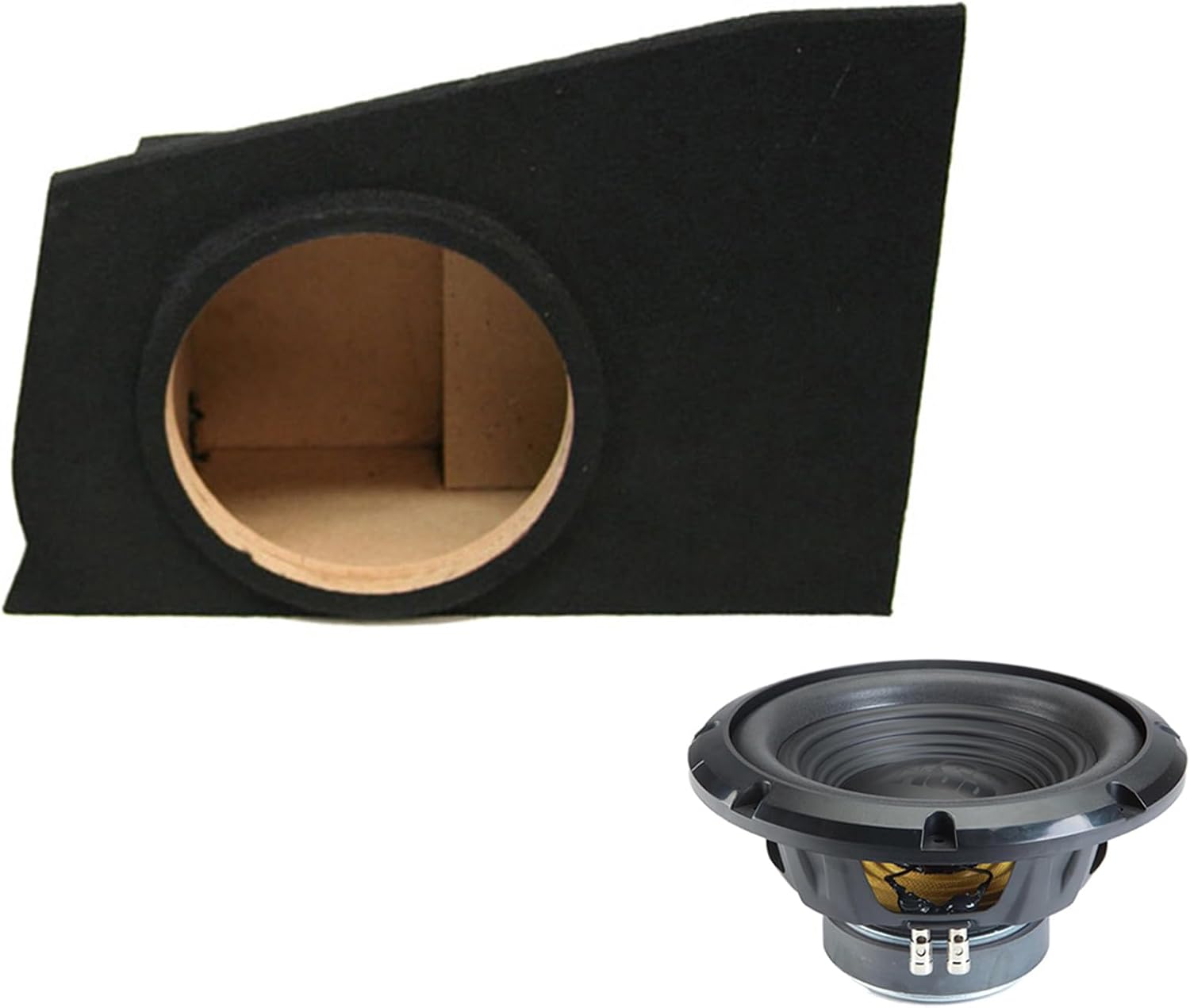 Alpine Compatible with 2010-2015 Chevy Camaro Driver Side Sealed Dual 10