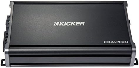 Kicker 43CXA12001 Sub Amplifier CXA1200.1 Amp 1200W (Certified Refurbished)