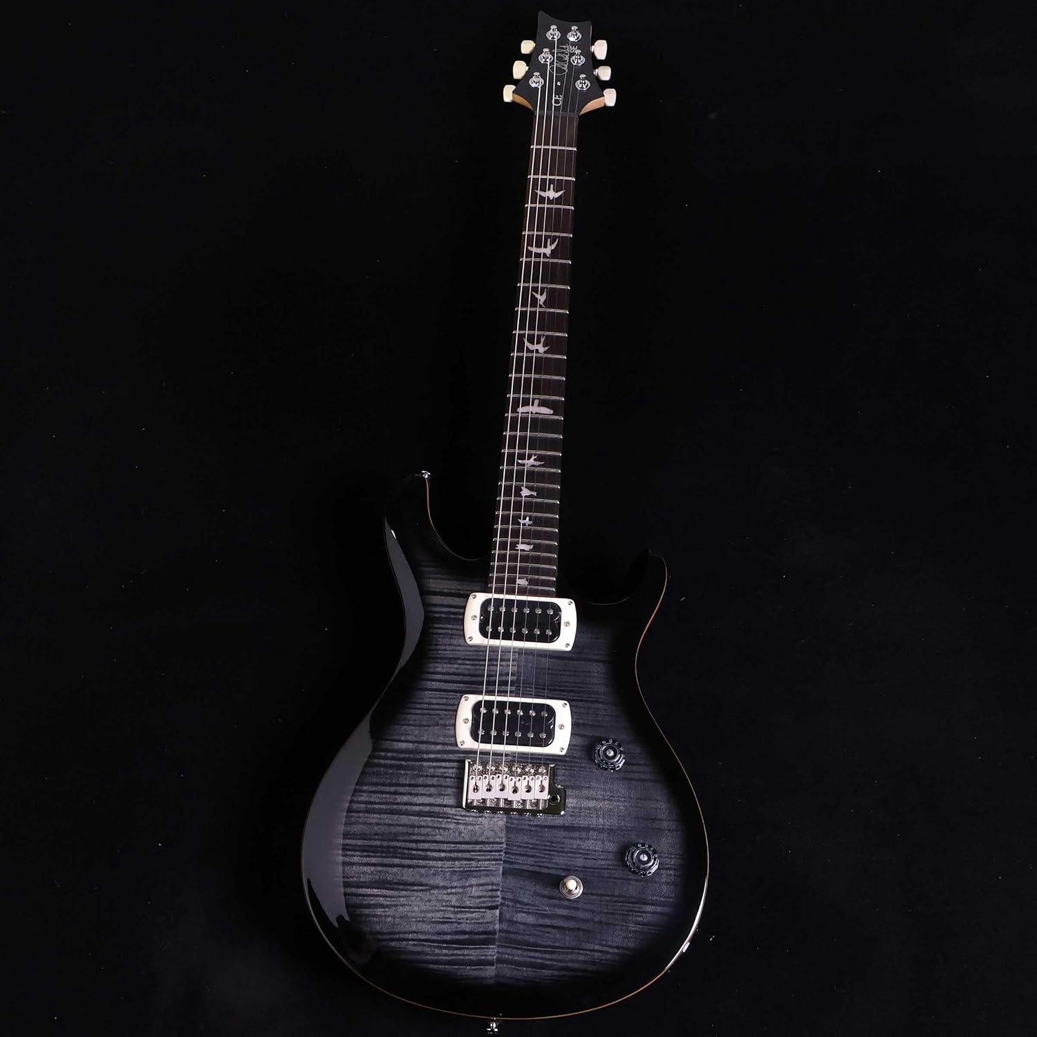 PRS SE CE24 Electric Guitar, Charcoal Burst with Gigbag
