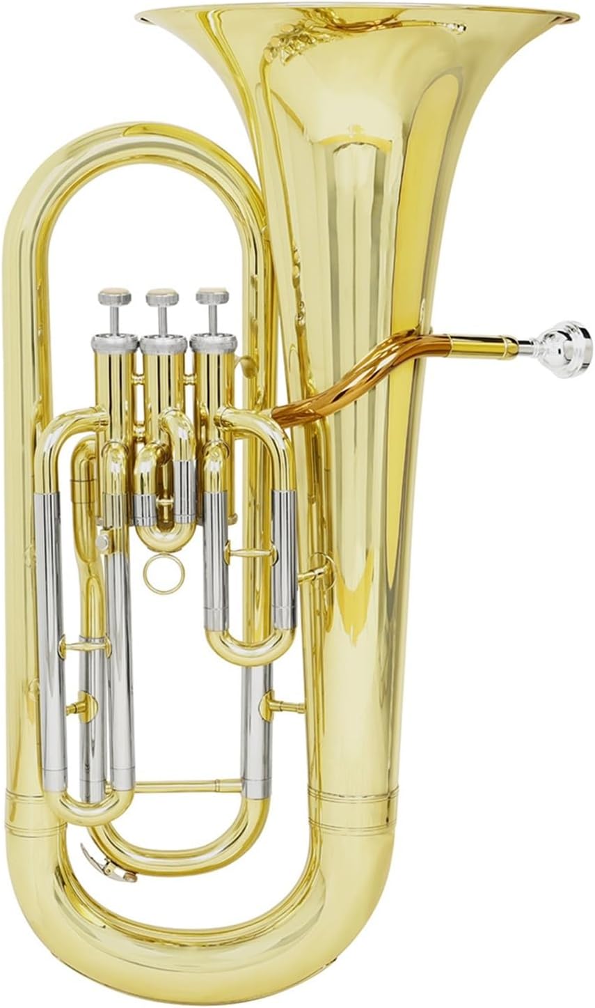 Euphonium In Bb Flat Three Key Instrument For Beginners Euphonium All-brass Instrument