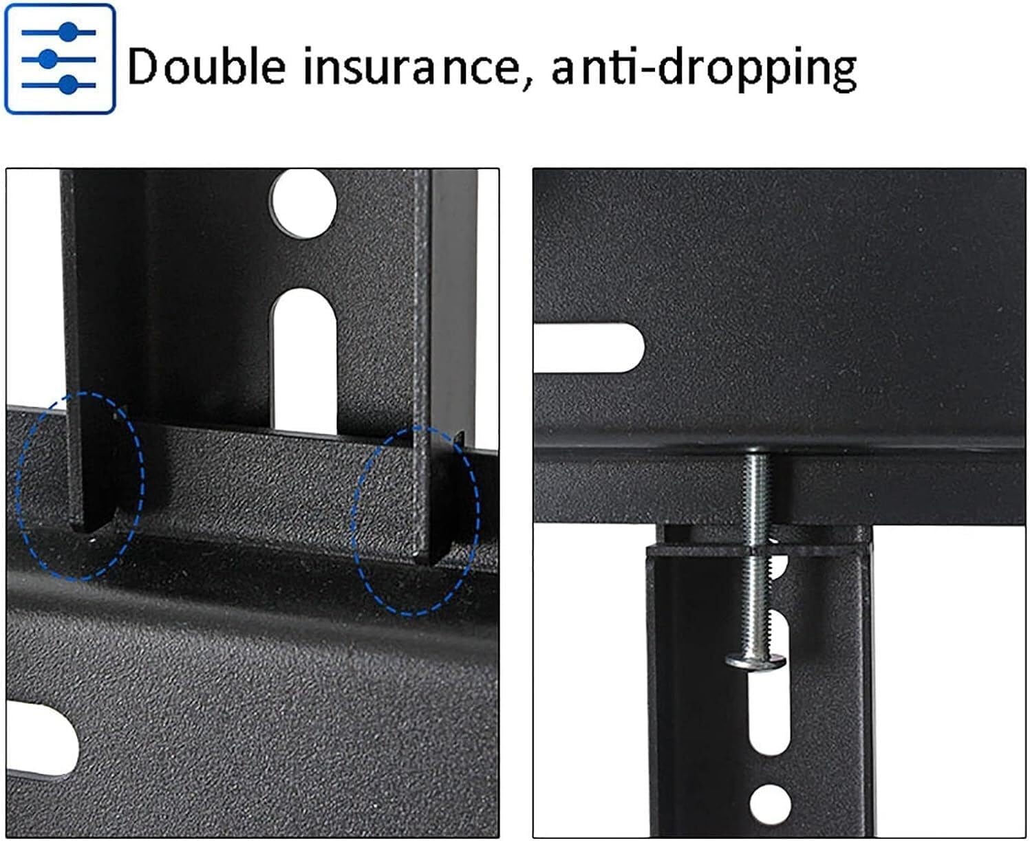 tv Wall Mount' Telescopic TV Bracket TV Wall Mount Ceiling TV Mount, Full Motion 360° Tilt Swivel TV Bracket, Fits 60-100 Inch LCD Screen Folding tv Mount Wall Mount tv Bracket