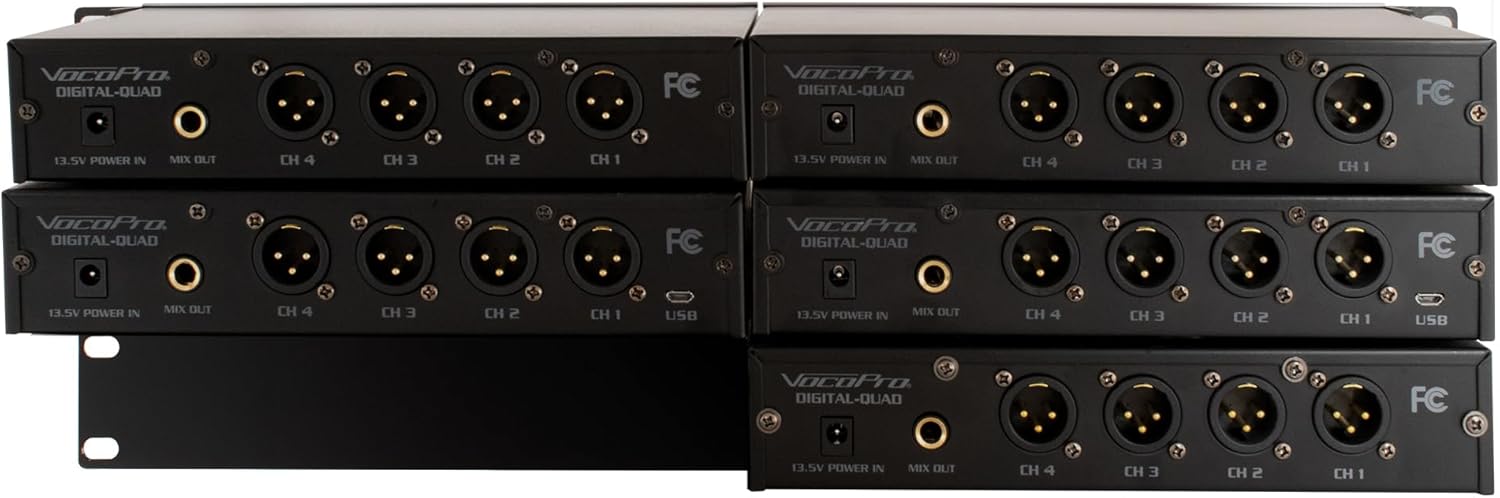 VocoPro DIGITALPLAY20 20 Channel UHF WL Headset/Lapel Microphone System