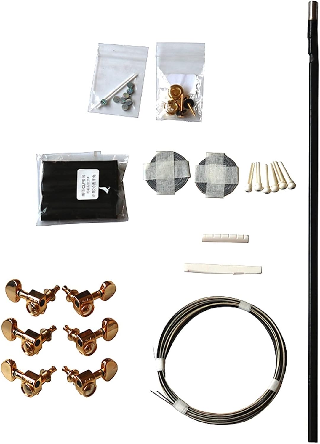 43 Inch 42 Inch Full Single Folk Guitar Accessories Making Material Set Combination Rosewood Guitar Unfinished Guitar Body (Color : 4)