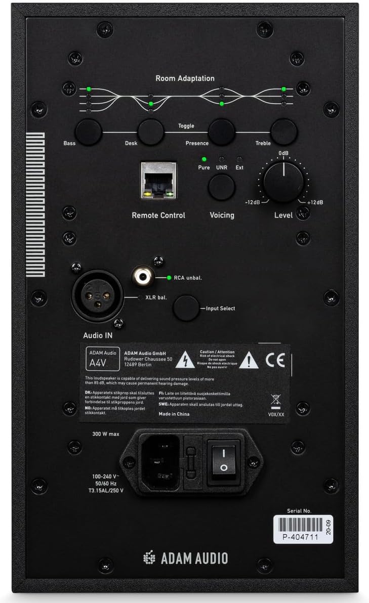 ADAM Audio A4V 4-inch Powered Studio Monitor