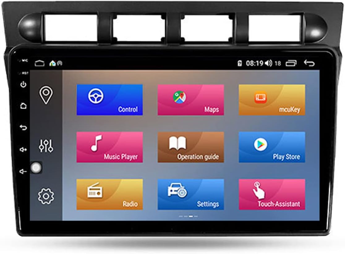 Digital Media in-Dash Car Stereo - Double Din 9 Inch Touchscreen Car Radio for Kia Picanto SA Morning 2004-2007 Bluetooth Hands-Free Calling with Backup Camera/USB/GPS/SWC/FM