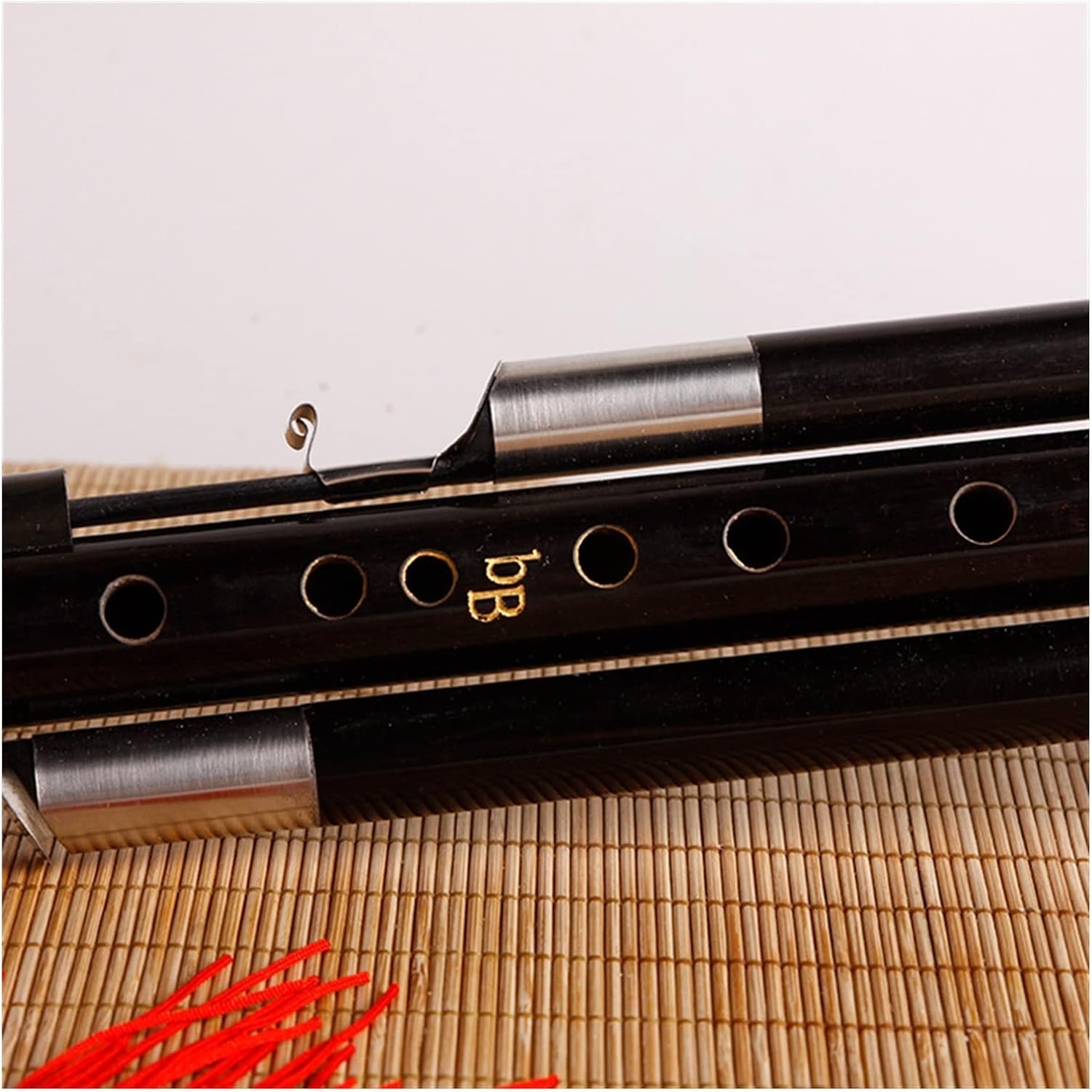 Musical Instrument Black Wood Cucurbit Silk Handmade Wind Gourd Flute (Bb)