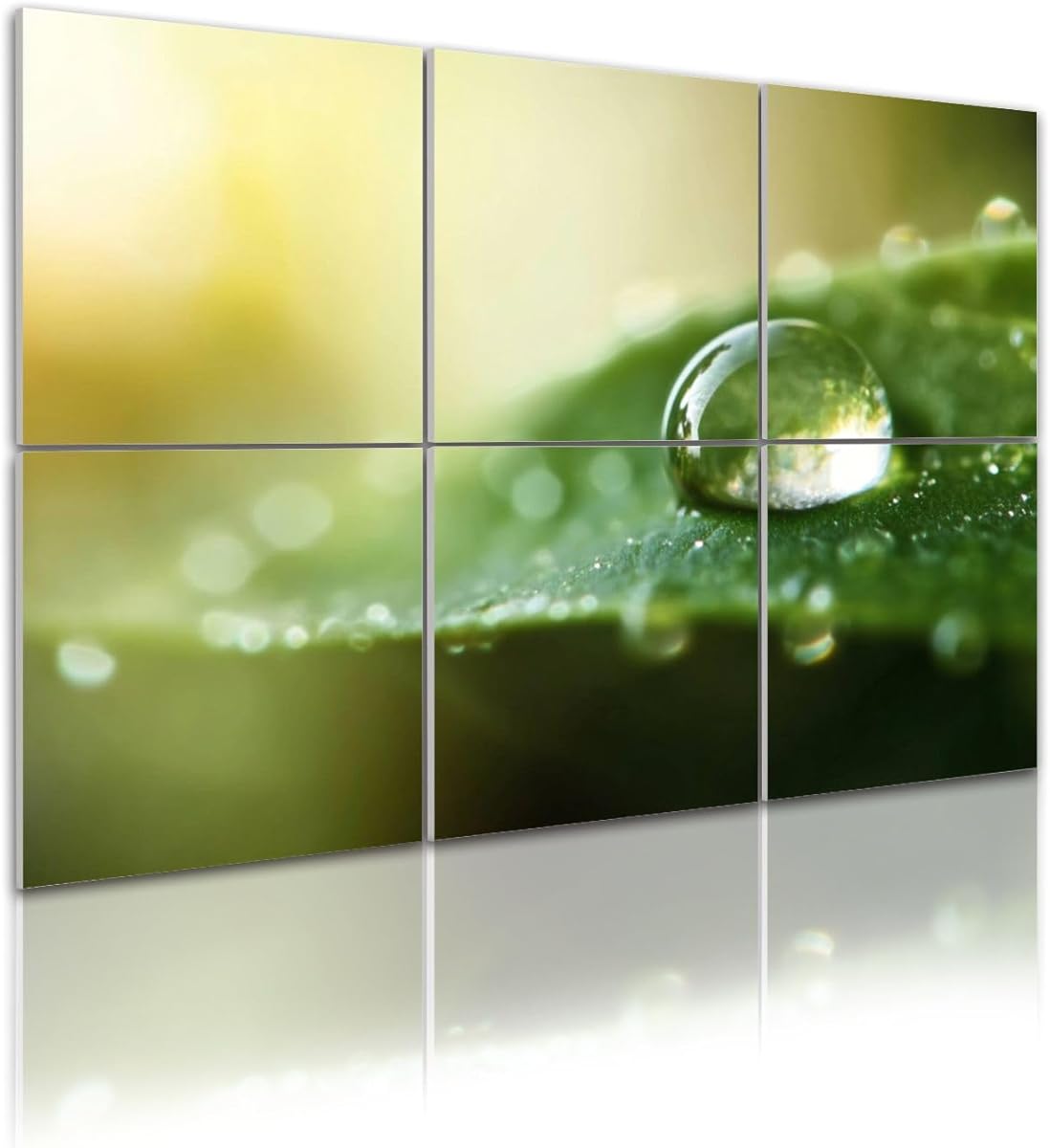 6 Pack Art Acoustic Panels Water Drop Nature Environmental Issues Sustainable Resources Sound Absorbing Panel 48