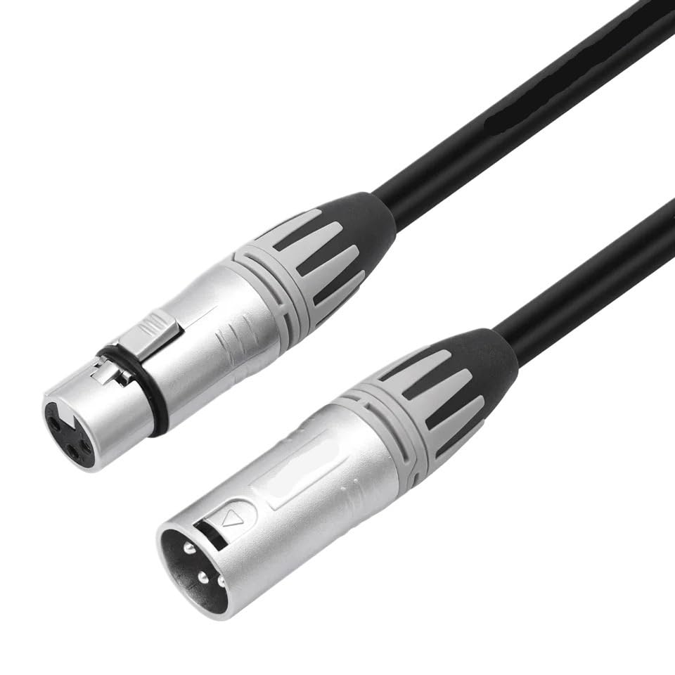 XLR Extension Cable Male to Female OFC Audio Cable Dual Shielded for Microphone Mixer 1m 2m 300CM 5m 10m(10m)