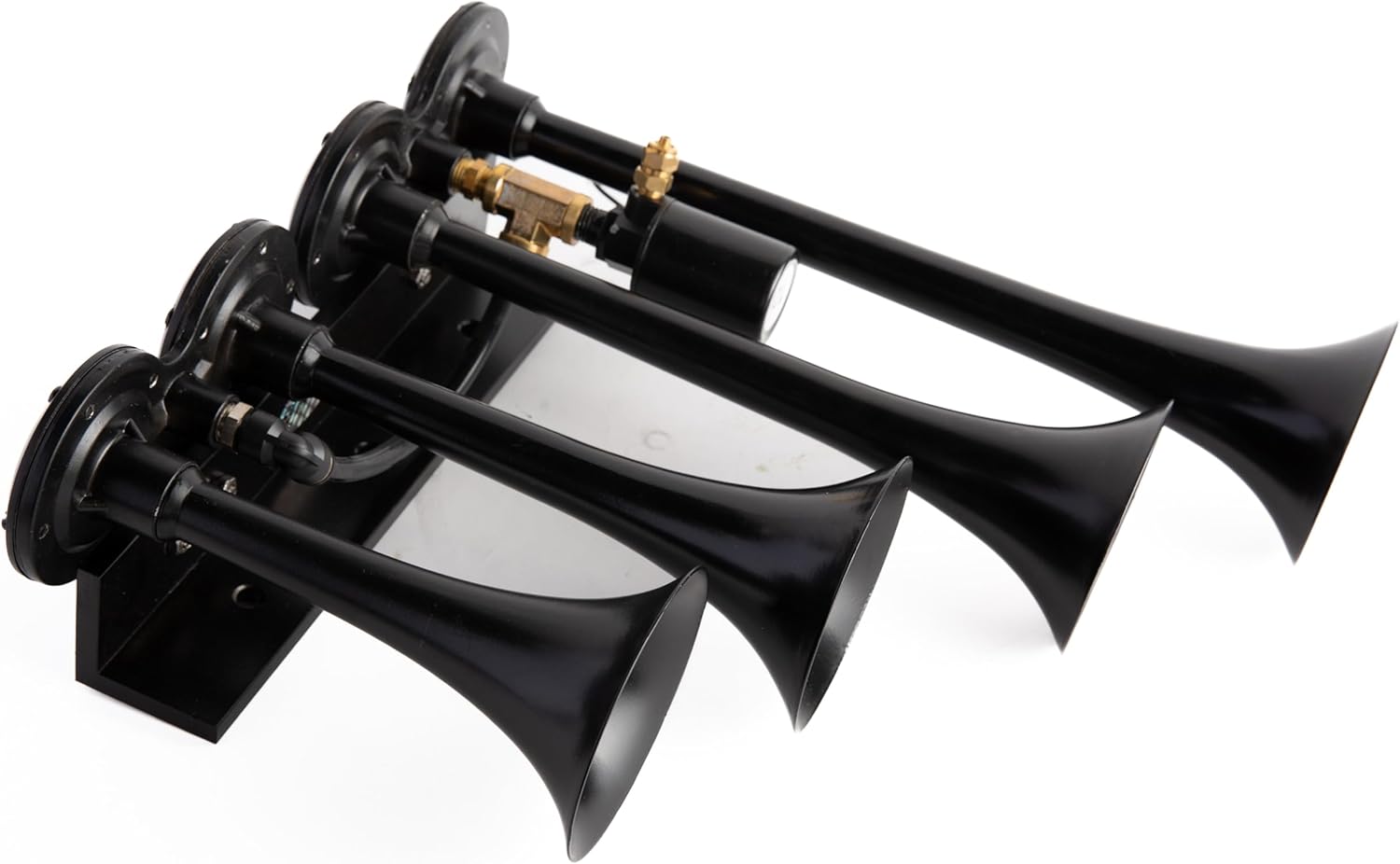 Four trumpet loud horn V003A/V003AB (Black)