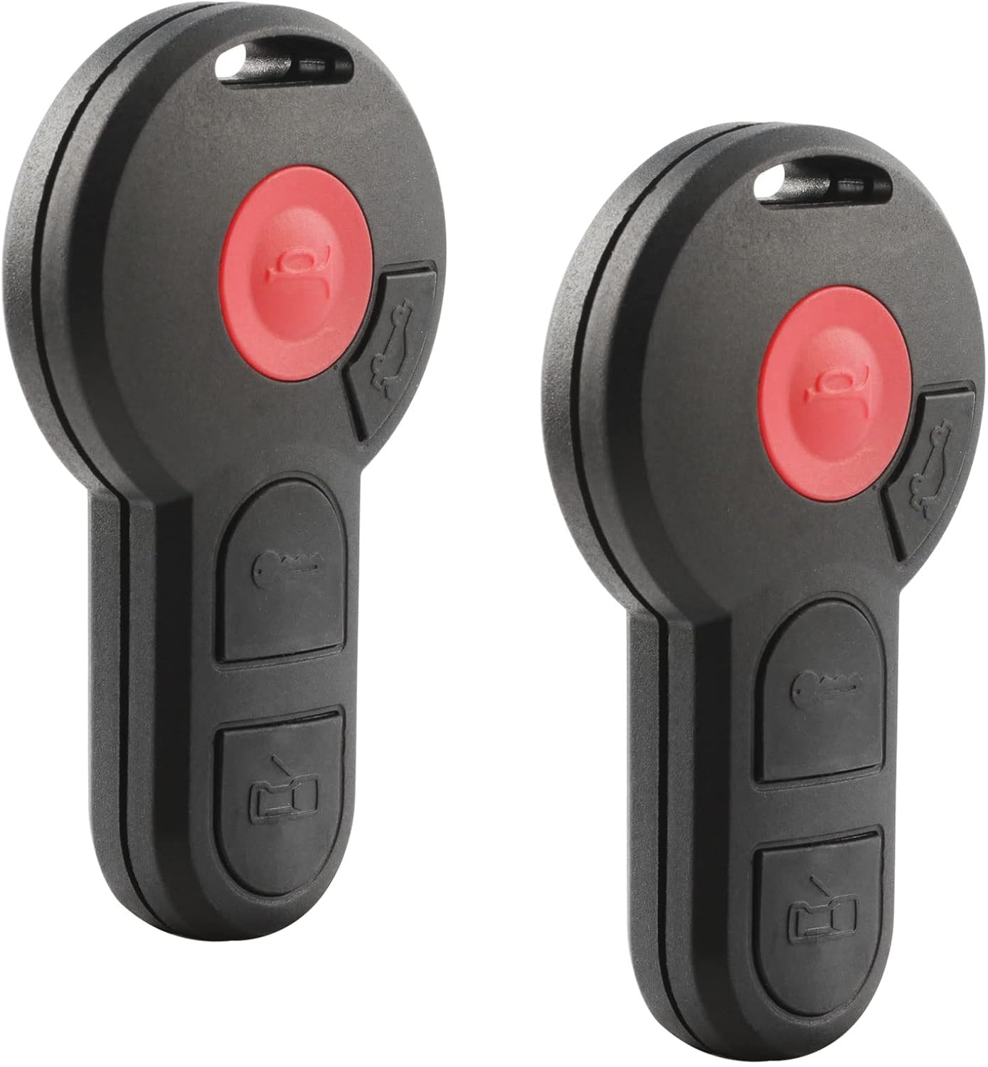 Replacement for 1993-2002 Volkswagon Golf Cabrio Jetta MK3 Corrad Jetta 4-Button Keyless Entry Remote Fob NBG730956T (Set of 2)