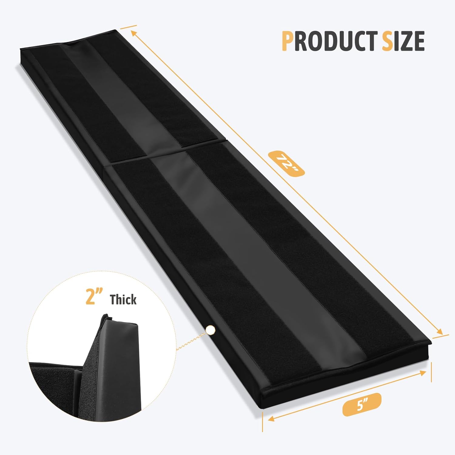 Black Wall Corner Padding 72