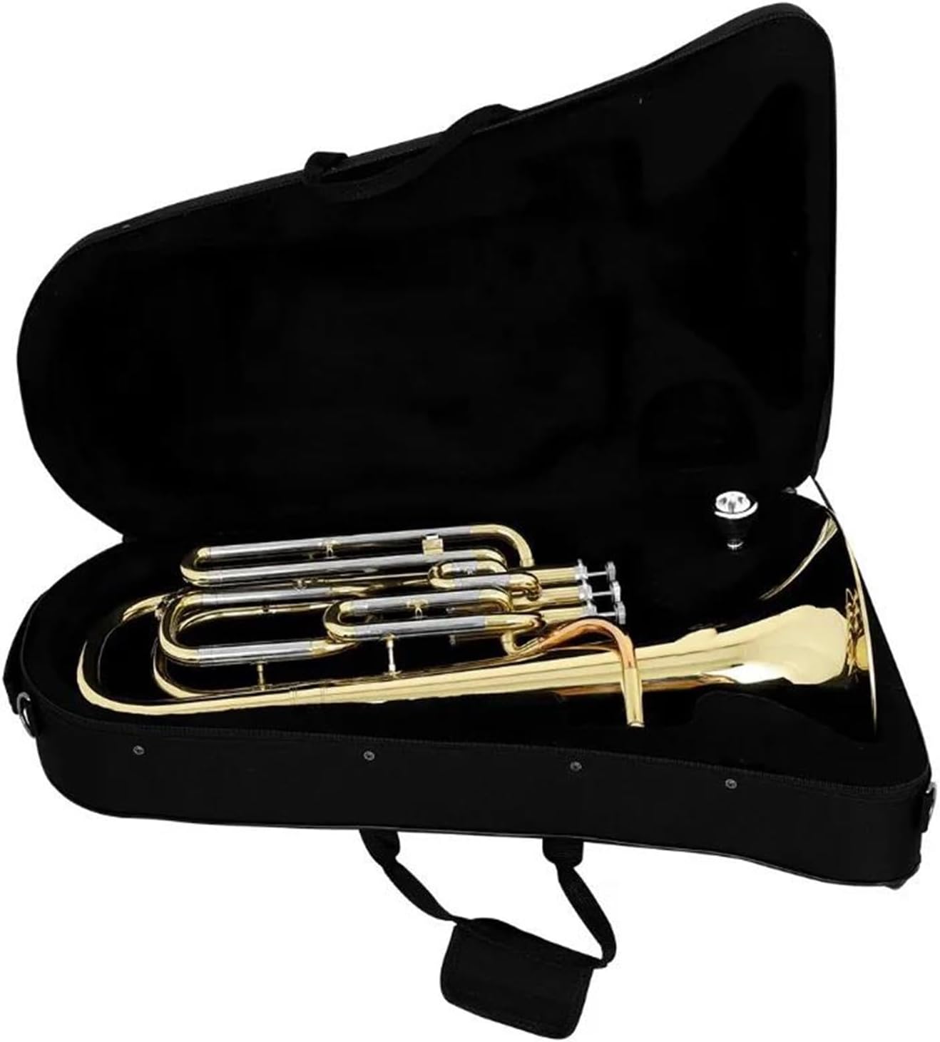 Brass Euphonium B Flat Professional Performance Beginner Adult Practice Euphonium All-brass Instrument