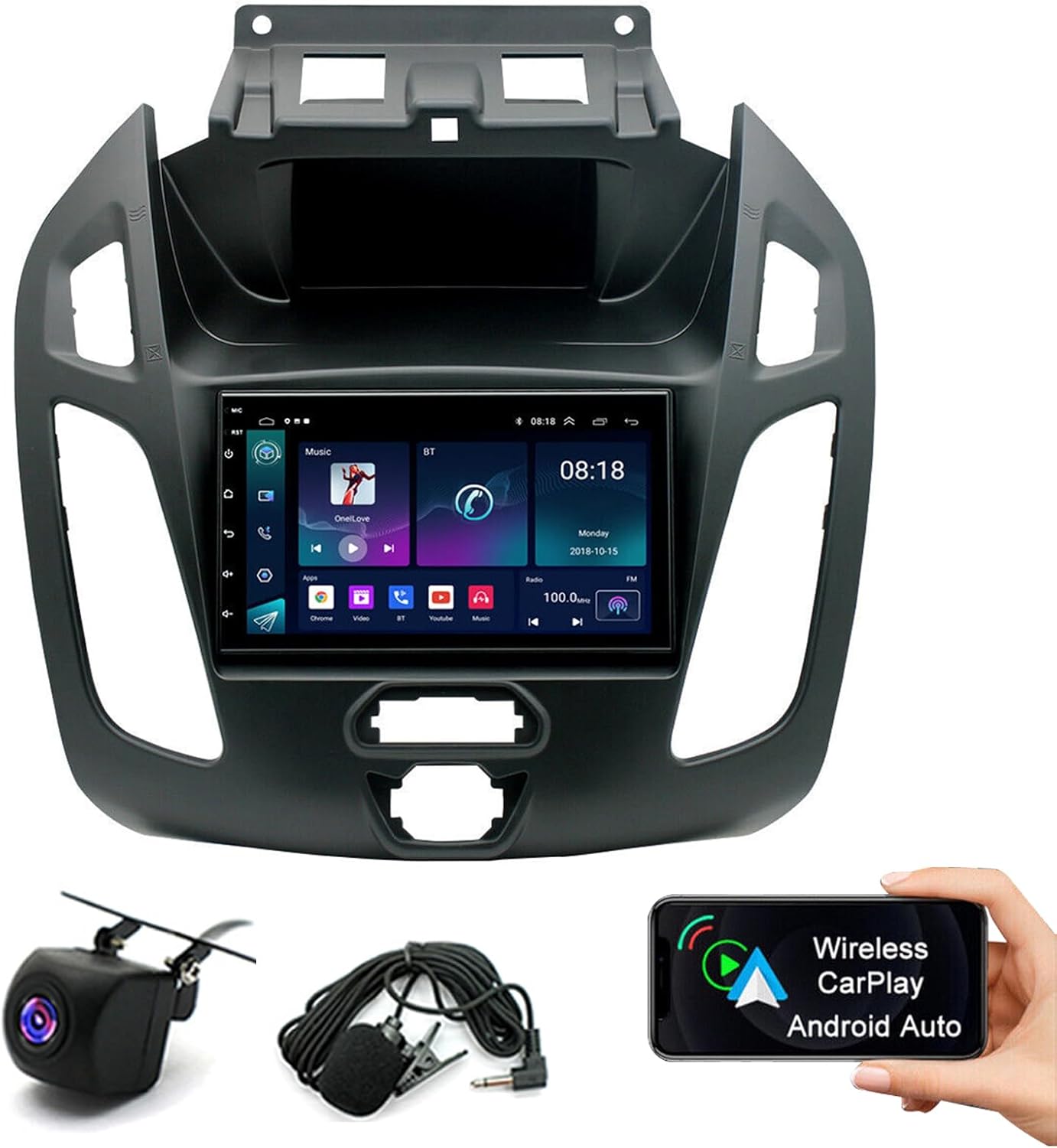 Android 13 Car Radio Touchscreen for Ford Transit/Tourneo Connect 2014-2018 7