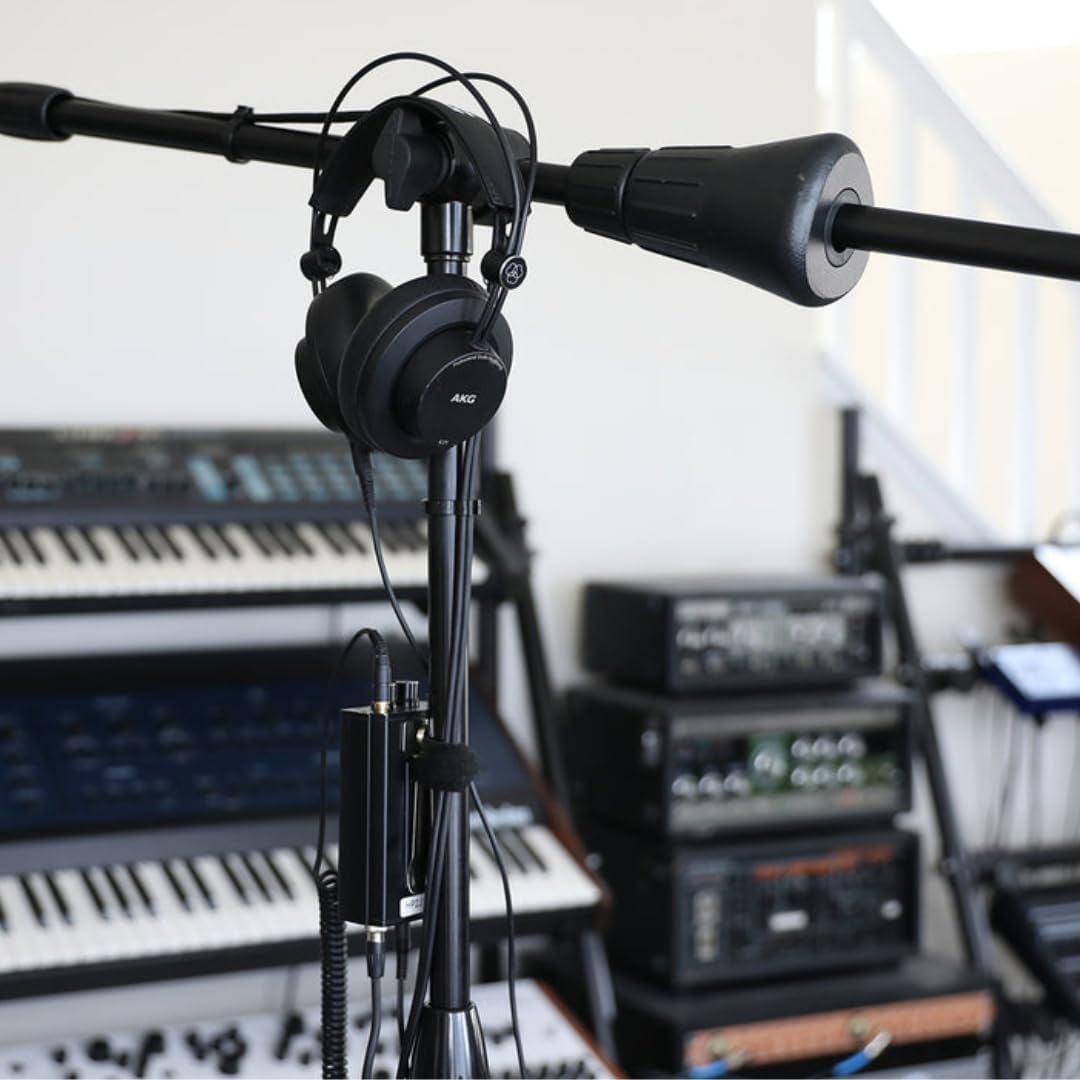 Ultimate Support MC-125 Studio Series Professional Microphone Boom Stand w/Rollerblade-Style Caster Wheels