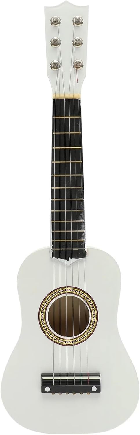 21inch 6 String Guitar Wooden Guitar Junior Guitar Starter with Pick and Guitar Strings for Beginners Learning
