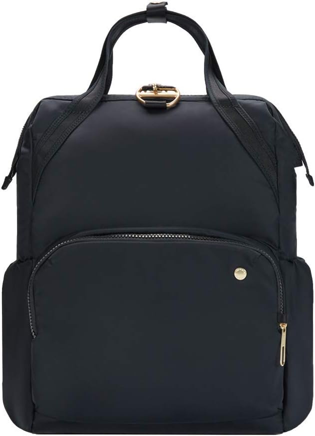 PacSafe Women's Citysafe CX 17L Anti Theft Backpack-Fits 16 inch Laptop, Black, One Size
