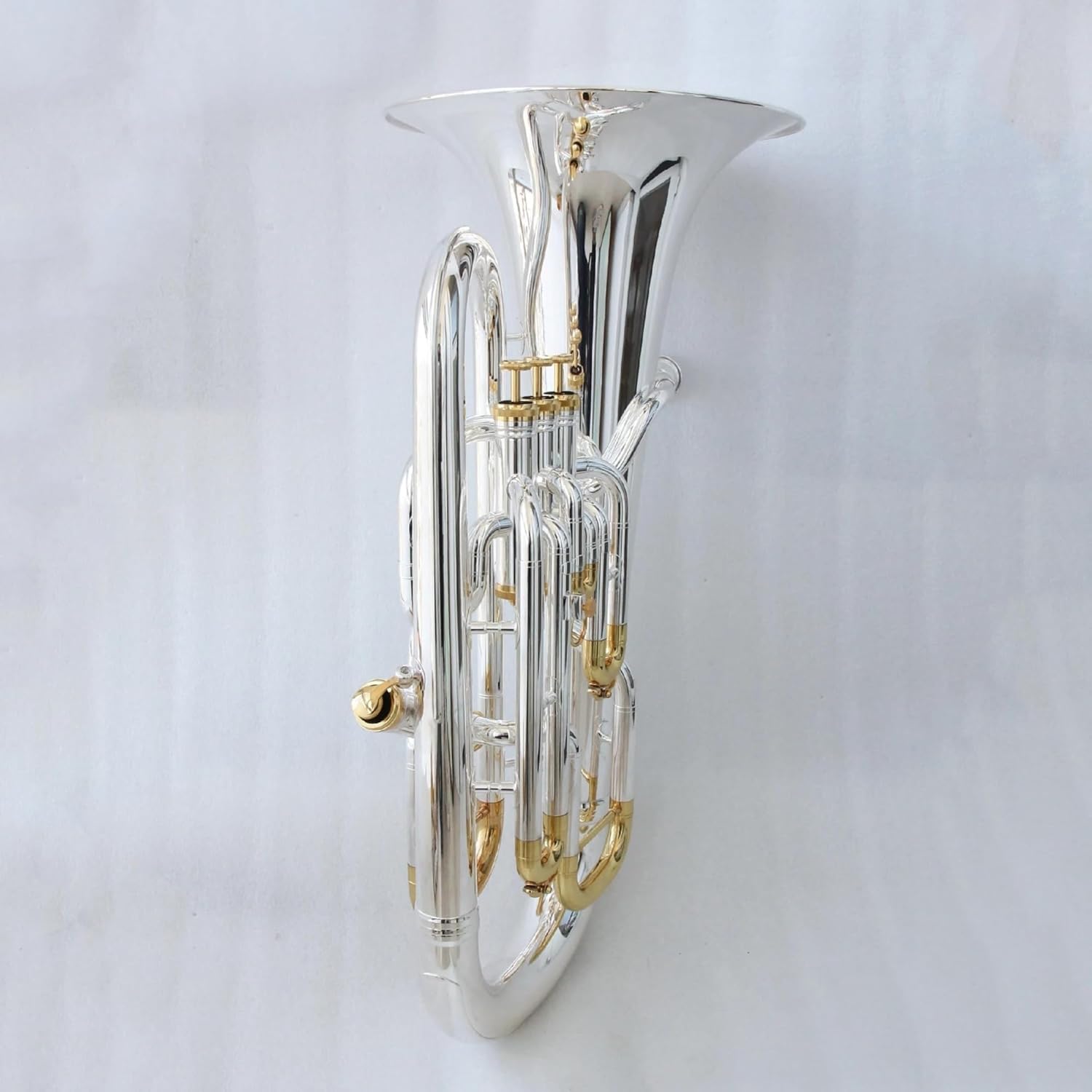 Beginner euphonium Professional 3+1 Piston Euphonium Horn Gold Plated Accessories Euphonium