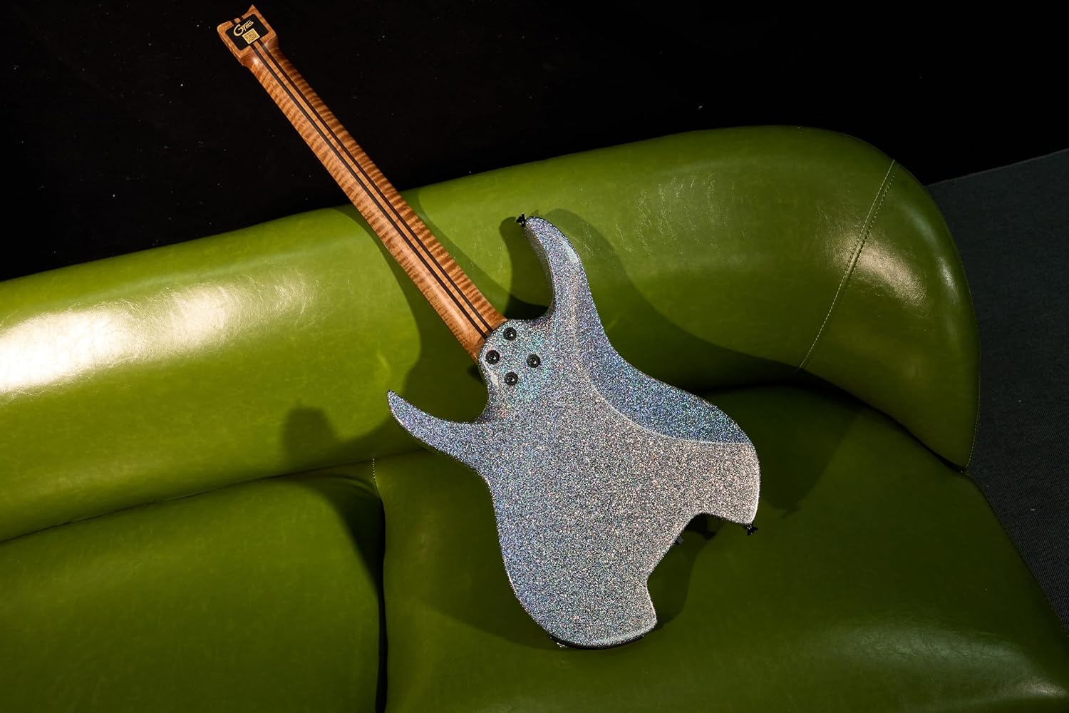 GTRS W902 Headless Travel Guitar Smart Electric Guitar and G-LB Rechageable Repalceable Battery