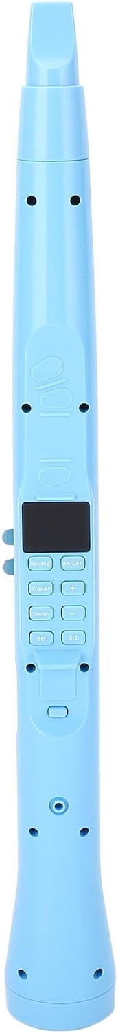 Restokki Electronic Wind Instrument 4 Octaves Bluetooth LCD HD Display Electronic Saxophone Blowpipe