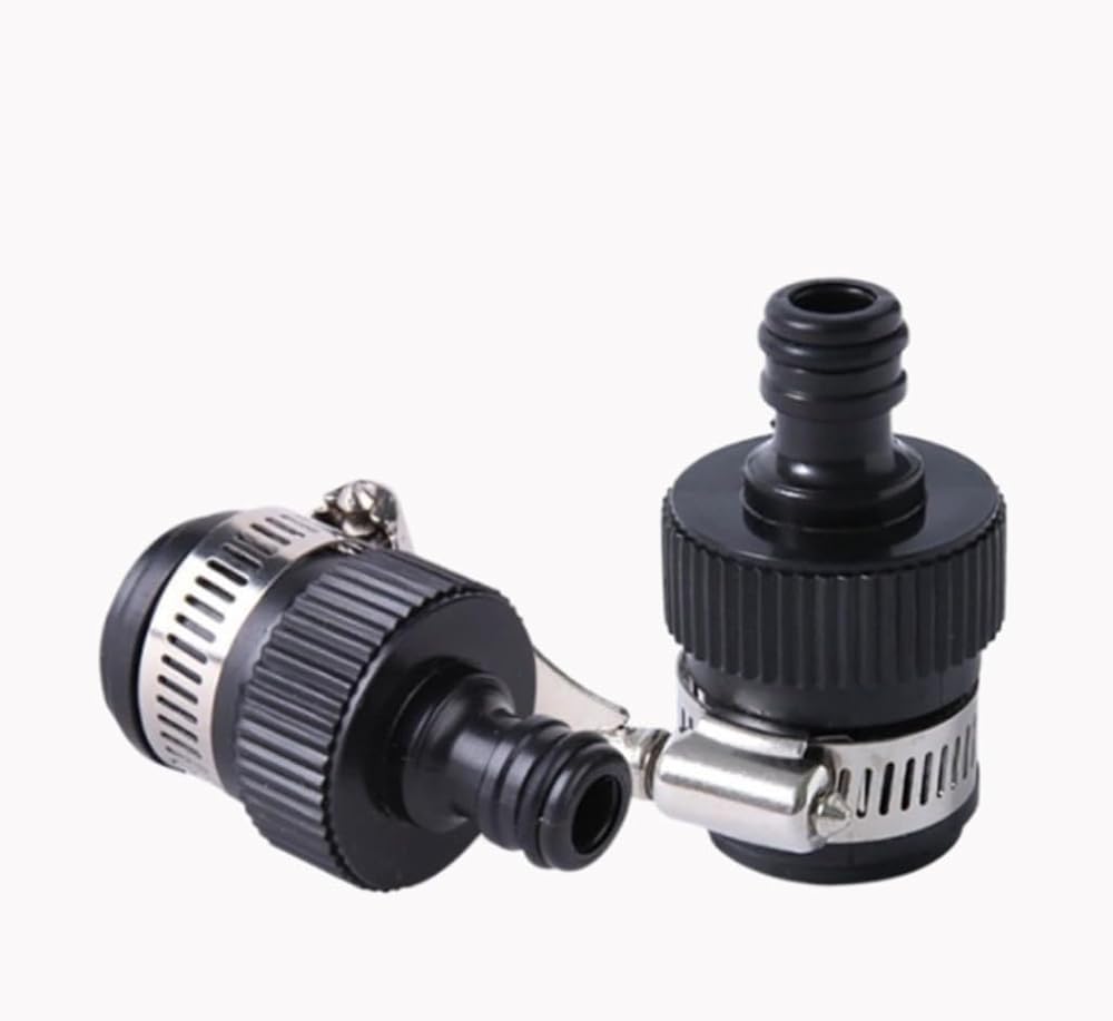 3-Pack Universal Hose Nozzle Adapter Set – Fits Faucets, Car Wash Guns & Garden Hoses – Plastic Quick-Connect Fitting for Versatile Watering, Cleaning & Car Washing