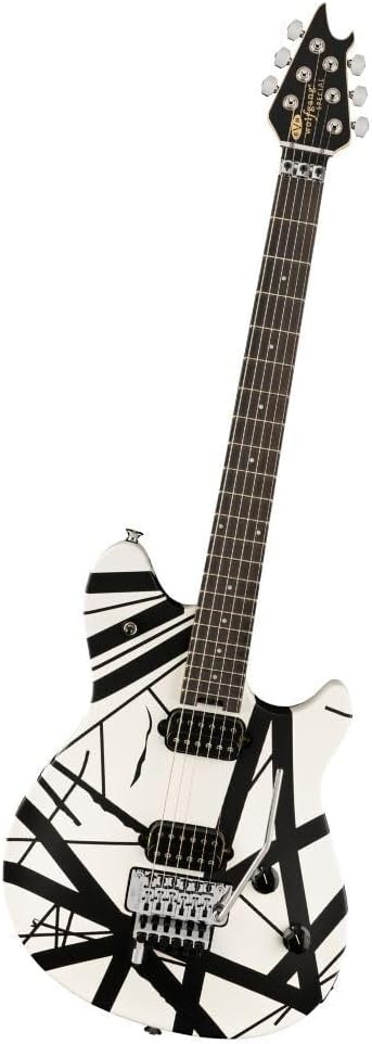 EVH Wolfgang Special Electric Guitar - Satin Striped Black/White