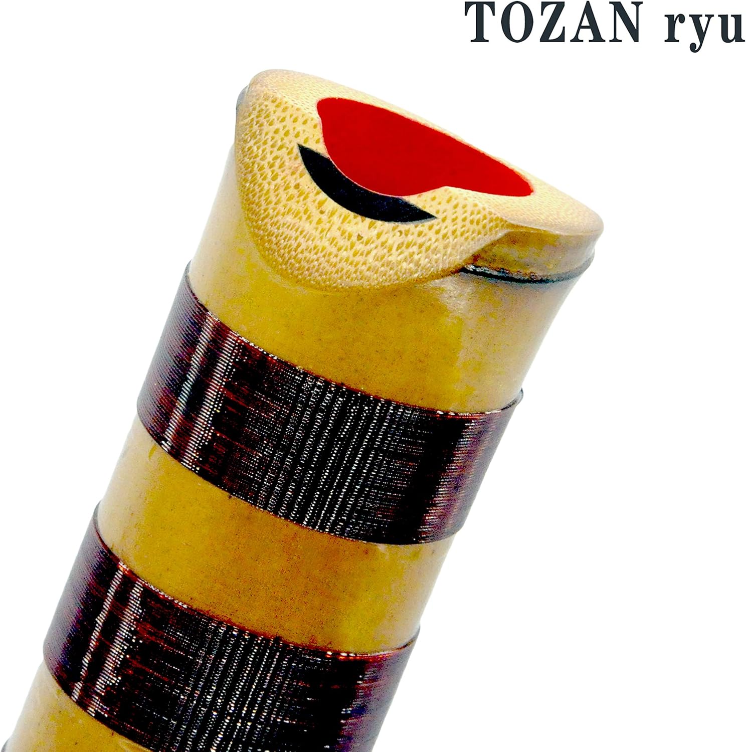 Japanese Zen Shakuhachi Pentatonic end-blown flute with natura bell root. TOZAN-ryu 1.8 feet professional quality, play all ocataves. Good for seasoned flautist, good for any level player.