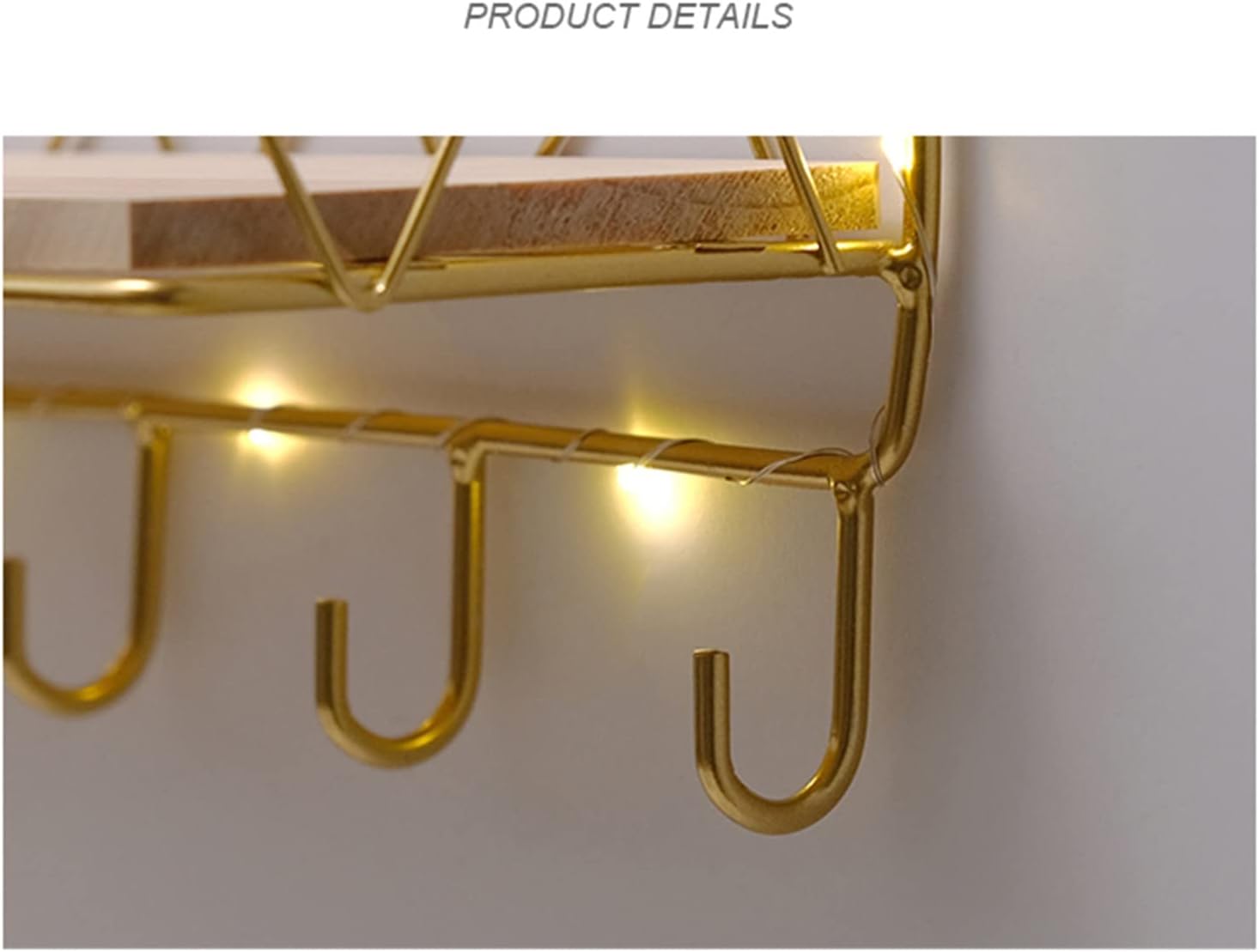 Coat Rack Nordic Hanger Wall Coat Rack Entrance Hall Metal Living Room Clothes Hanger Bags Garden Portable House Accessories Coat Rack Wall Mount (Color : A)