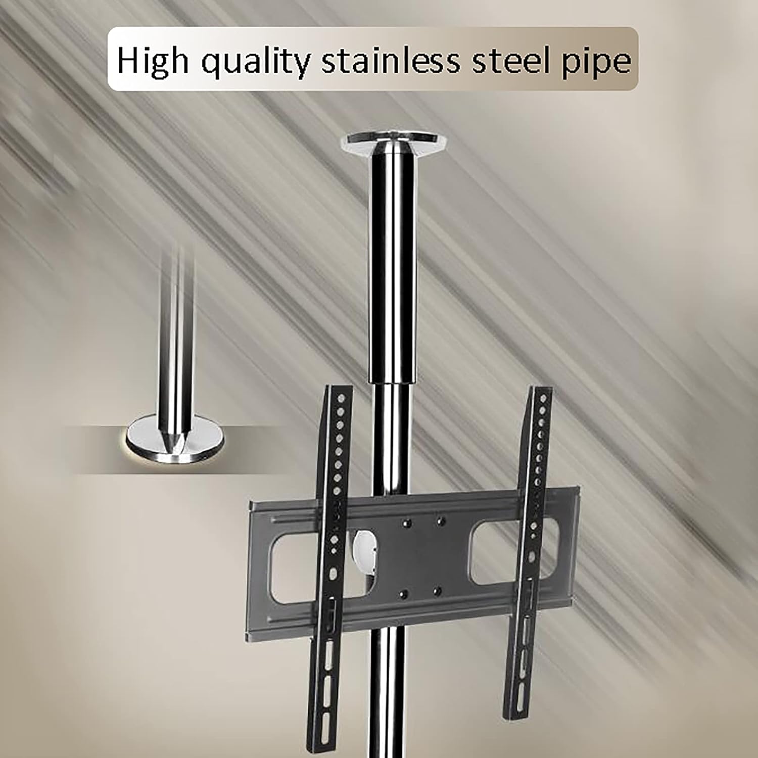 tv Wall Mount Full Motion 360° Rotation TV Stand, Fits 32-55 Inches TV Bracket, with Loading 99 Lbs, Max 400x400mm