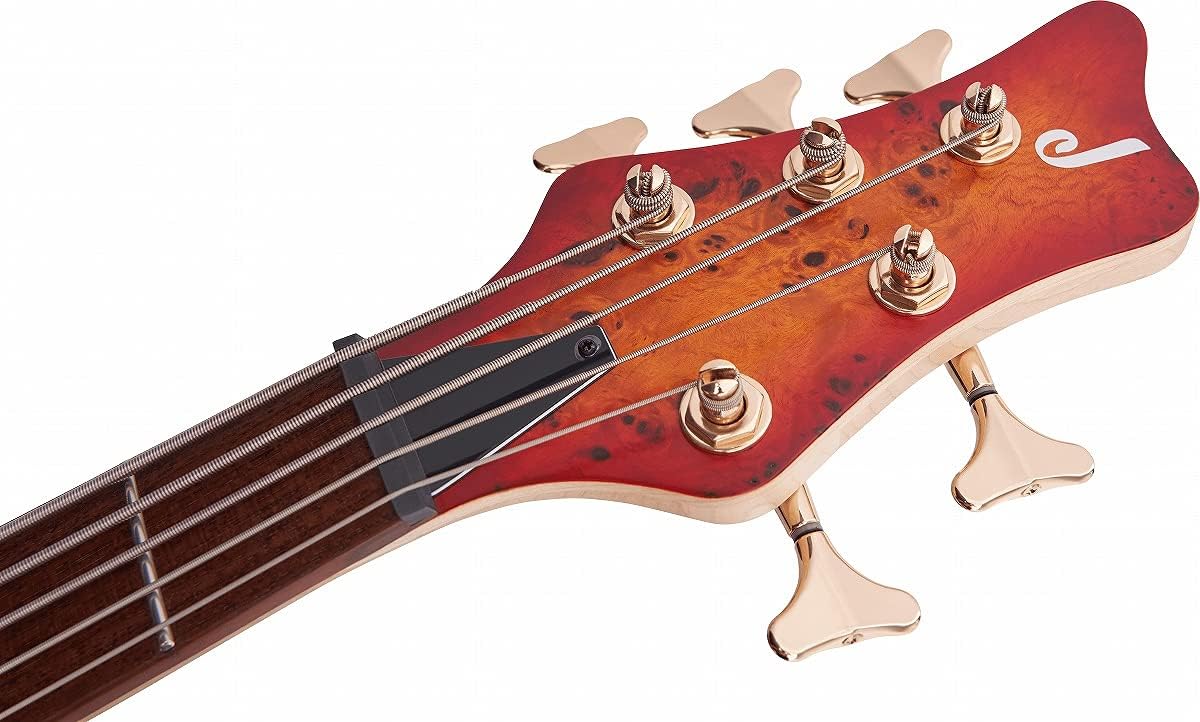 Jackson Pro Series 5-String Spectra Bass SBP V, Cherry Burst, Caramelized Jatoba Fingerboard