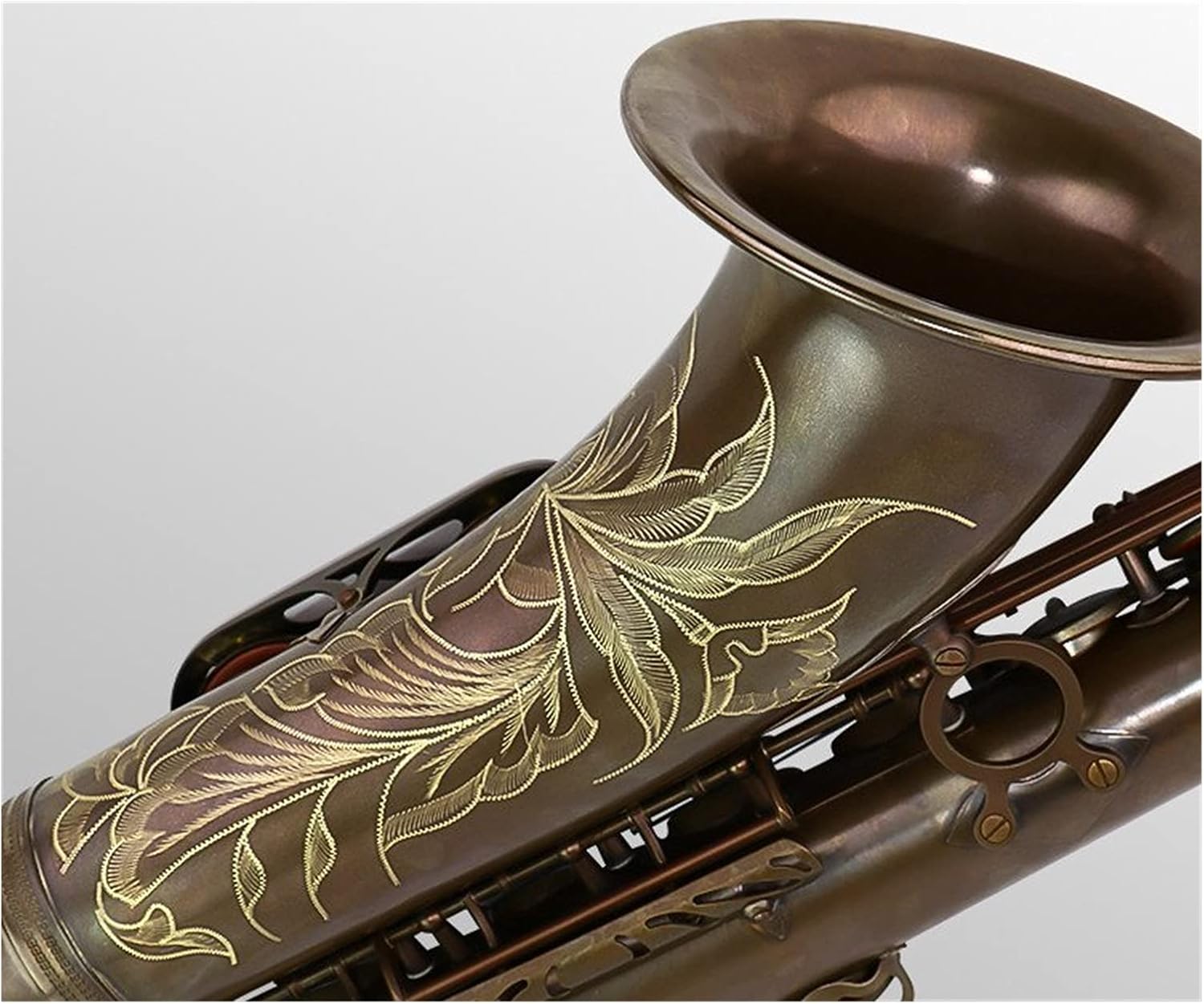 Sax Beginners Kit Tenor Saxophone Professional B Flat Antique Copper Saxofone Musical Instruments Wind Instrument