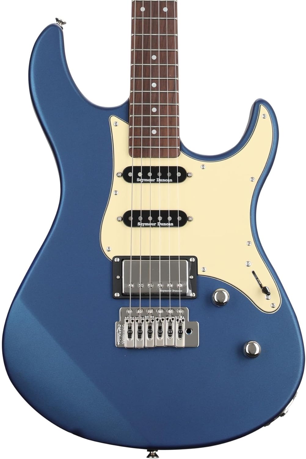 Yamaha PAC612VIIX Pacifica Electric Guitar - Matte Silk Blue - Sweetwater Exclusive