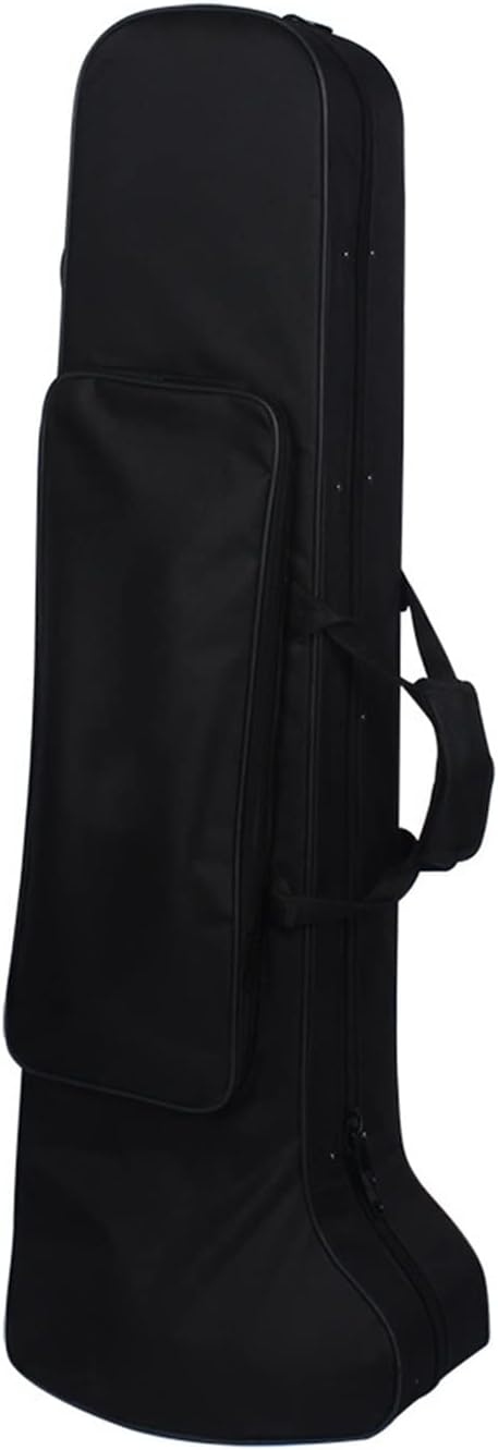 FLFL Student Trombone Alto Trombone Golden Silver Trombone Tube Brass Material (Color : Gold)