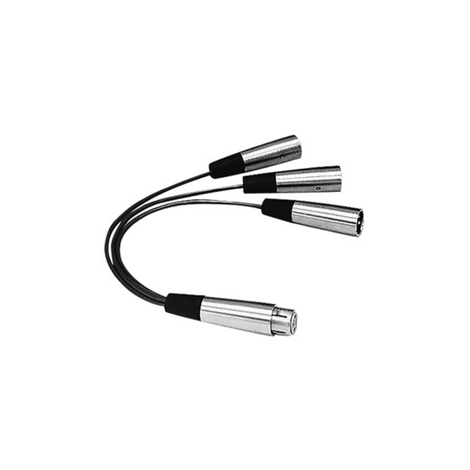 Clear-Com SP-3 | Female to Male XLR 3 Way Intercom Line Splitter Cable