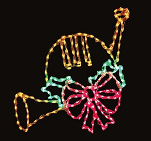 LED French Horn Holiday Light
