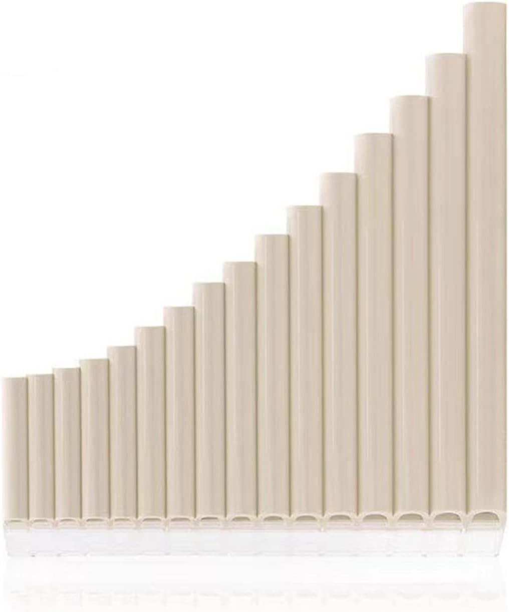 PanPipes Woodwind Instrument Pan Flute 16-Pipe 18-Pipe C Key Pan Flute Musical Instrument (Color : 16 Tubes)
