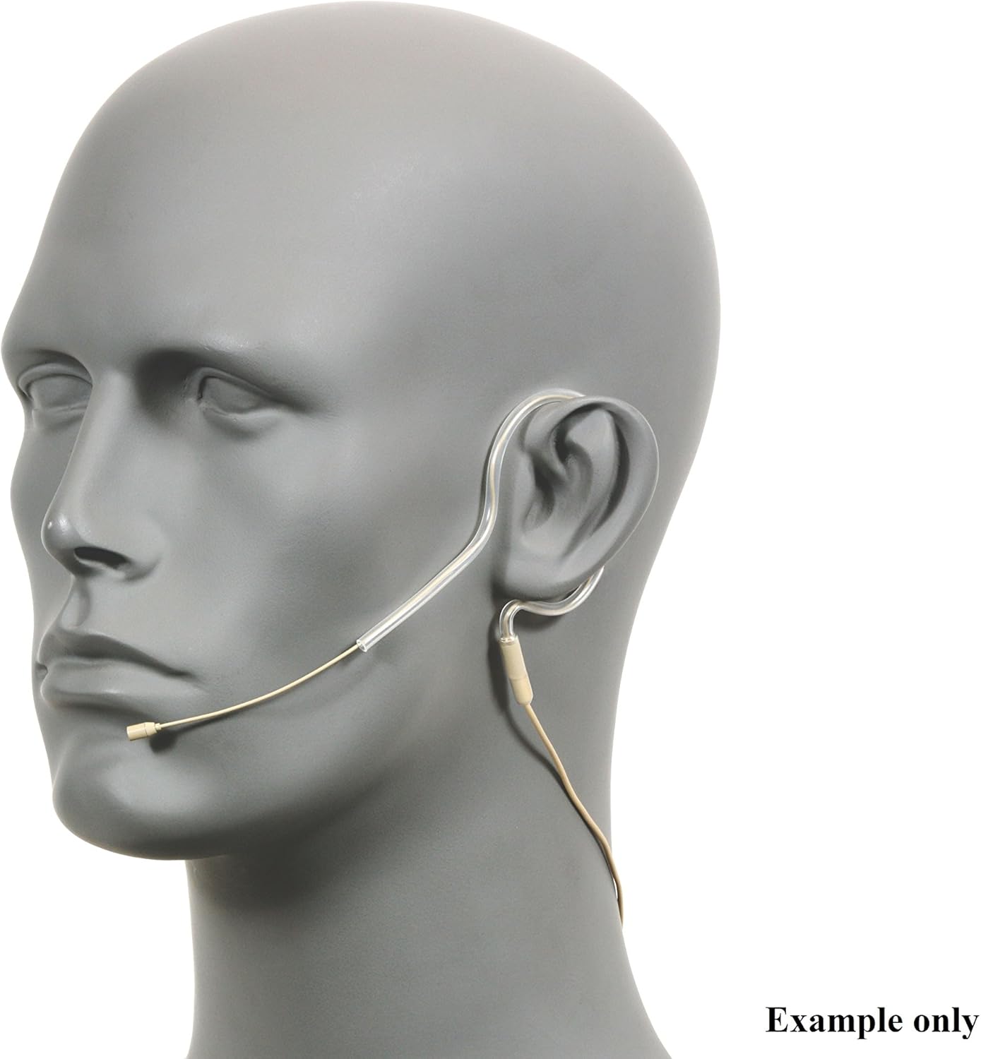 Galaxy Audio ESM8 Omnidirectional Earset Microphone with Shure Wireless Connector - Beige