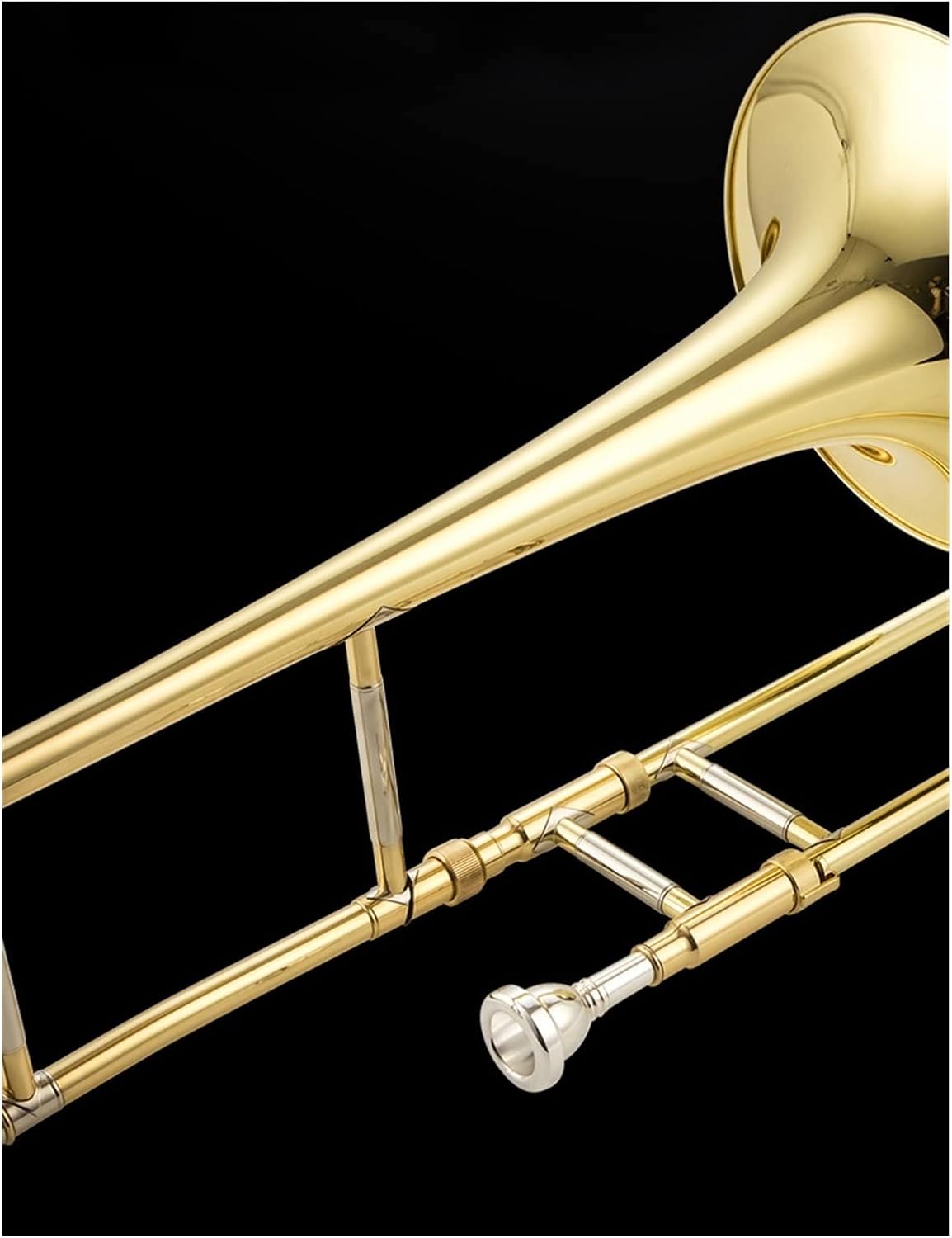 FLFL Student Trombone The B-Flat Tenor Trombone is Suitable for Beginner Band Performance