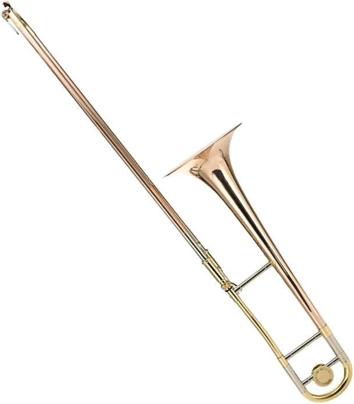 Adult Trombone Instrument Professional Bb Tenor Trombone Instrument With Phosphorus Bronze And Gold Lacquer