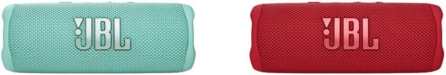 JBL Flip 6 Portable Bluetooth Speakers (6th Generation) - Powerful Sound, Deep Bass, IPX7 Waterproof, 12-14 Hours Playtime