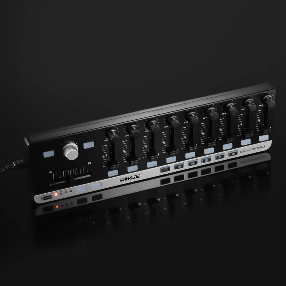 EasyControl.9 Portable Mini USB 9 Slim-Line Control MIDI Controller