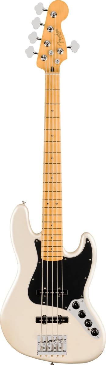 Fender Player II Modified Active Jazz Bass V - Olympic Pearl, Maple Fingerboard